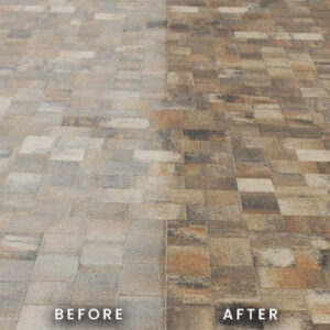 Paver sealing Ventura County - Xtra Clean nano technology paver sealing results