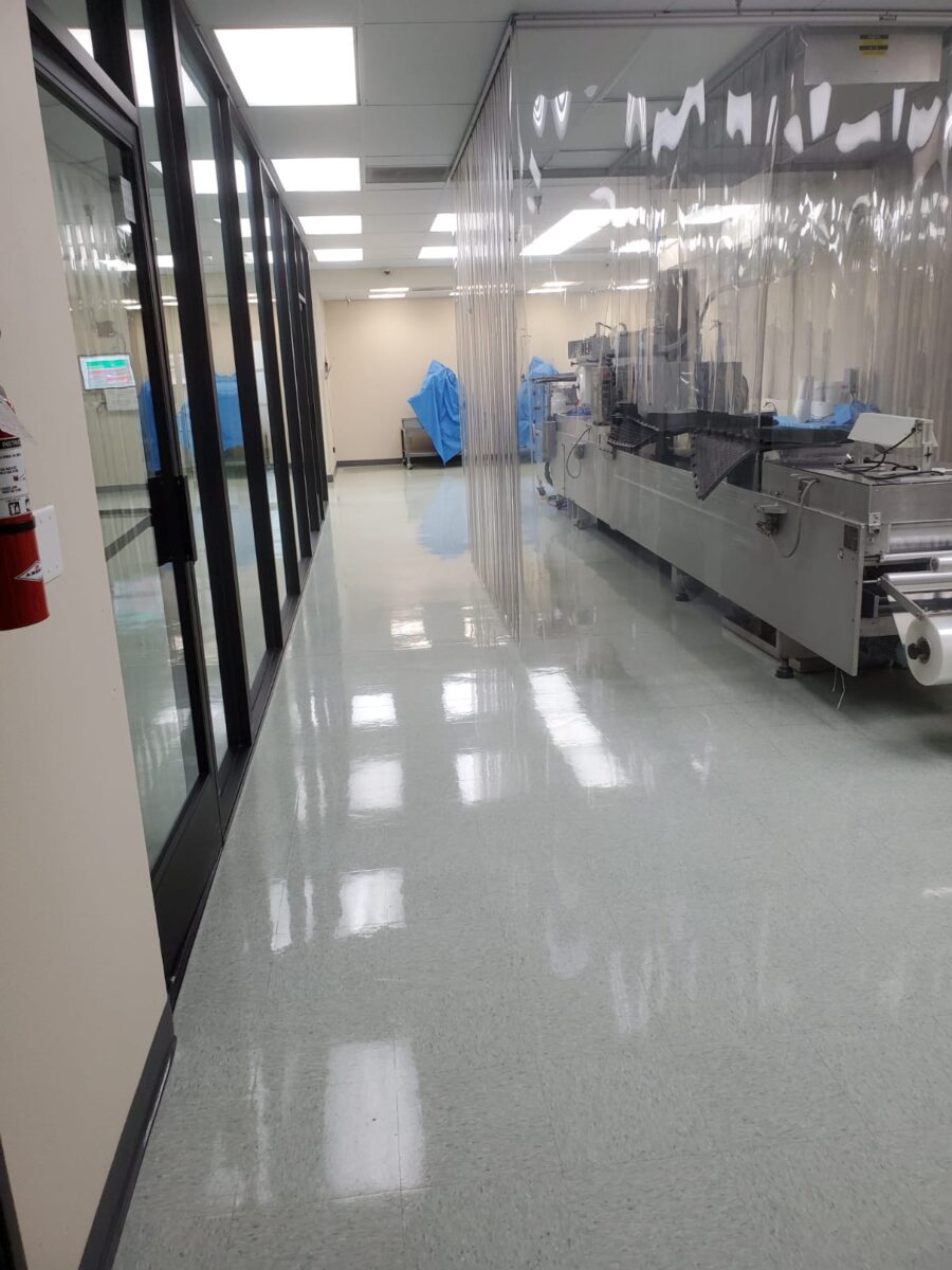 VCT floor stripping and waxing Ventura County - Xtra Clean professional VCT restoration results